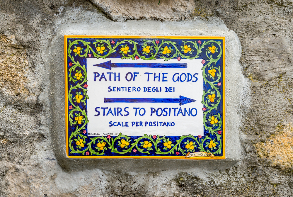 path of the gods from positano