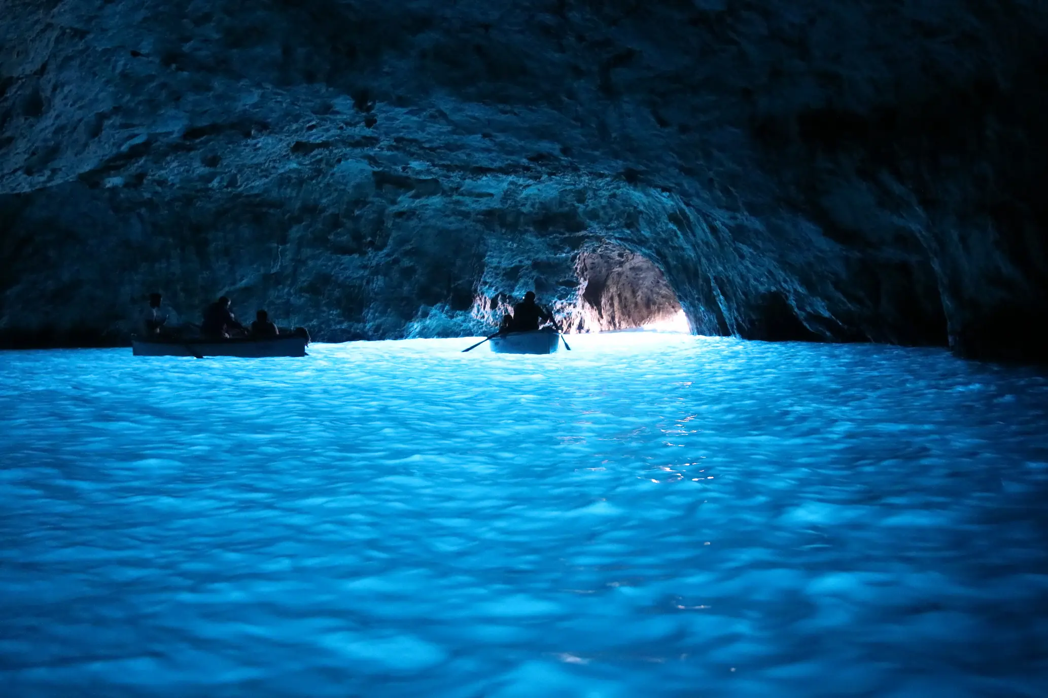 Blue grotto tour