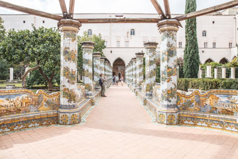 santa chiara napoli chiostro del diavolo