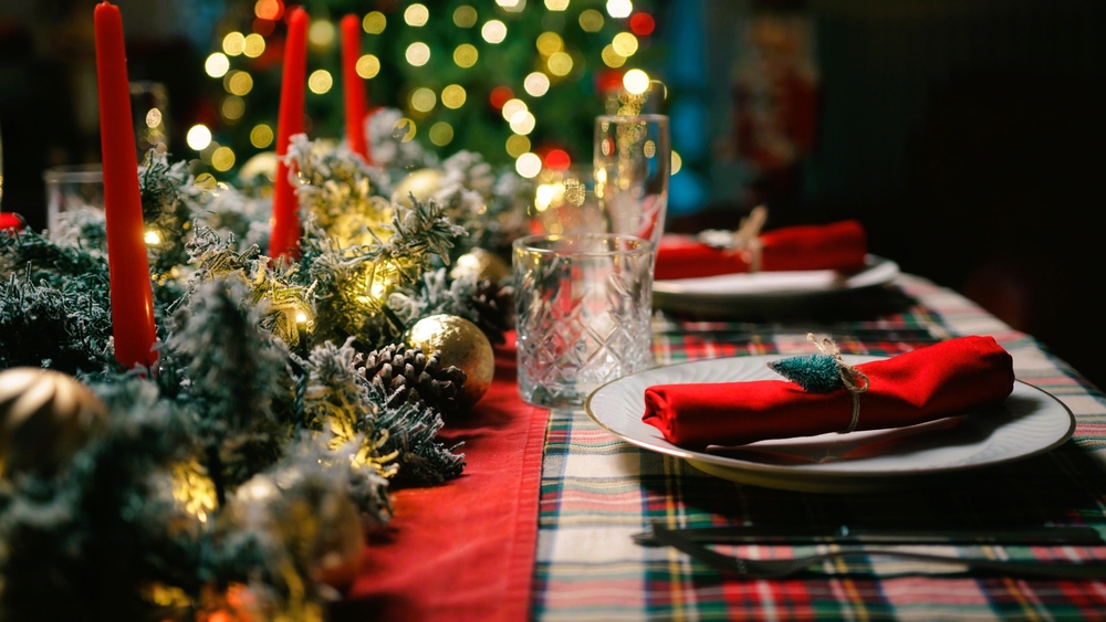 christmas table naples