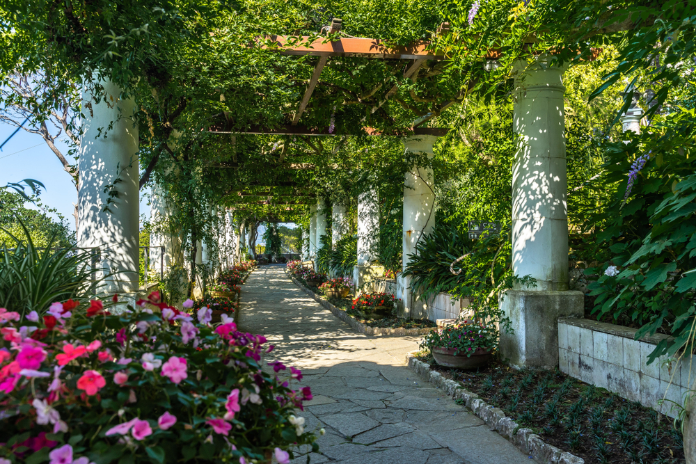 villa san michele capri