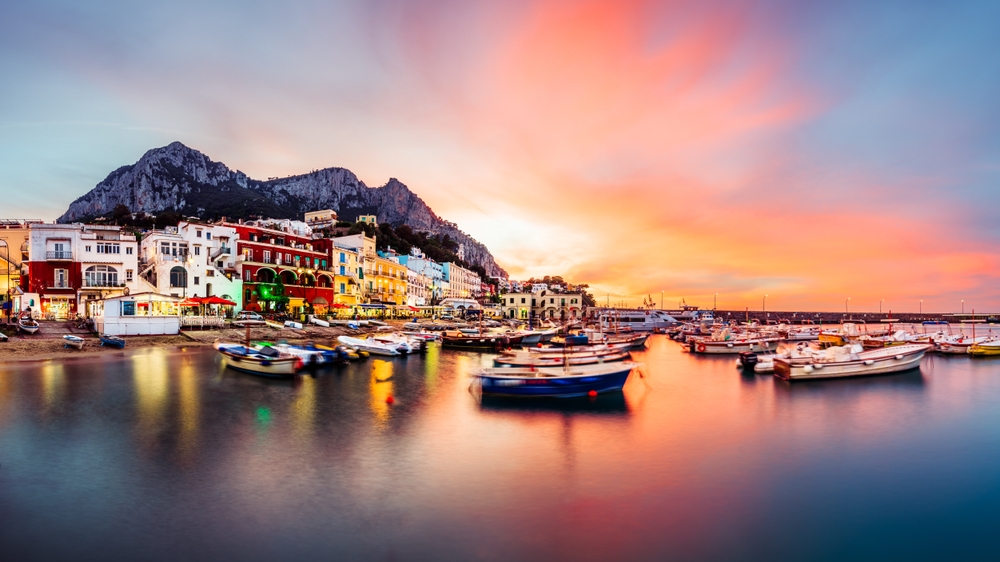 Cultural Trails of Capri: Historic Churches & Natural Arches in Autumn Light